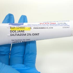 what is diltiazem 2 ointment used for